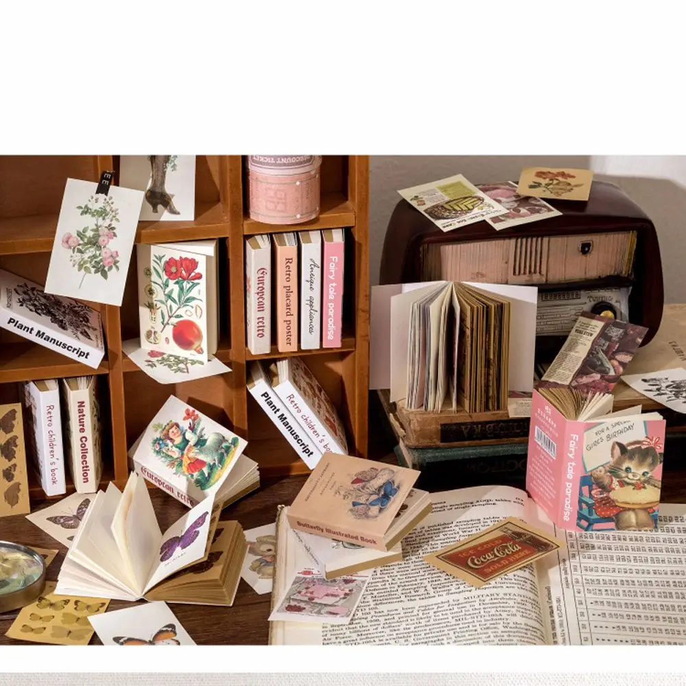 Dceor Handbook Decoration Stationery Sticker Journal  Stickers Time show series Scrapbooking Stickers Memo Pads Sticky Notes