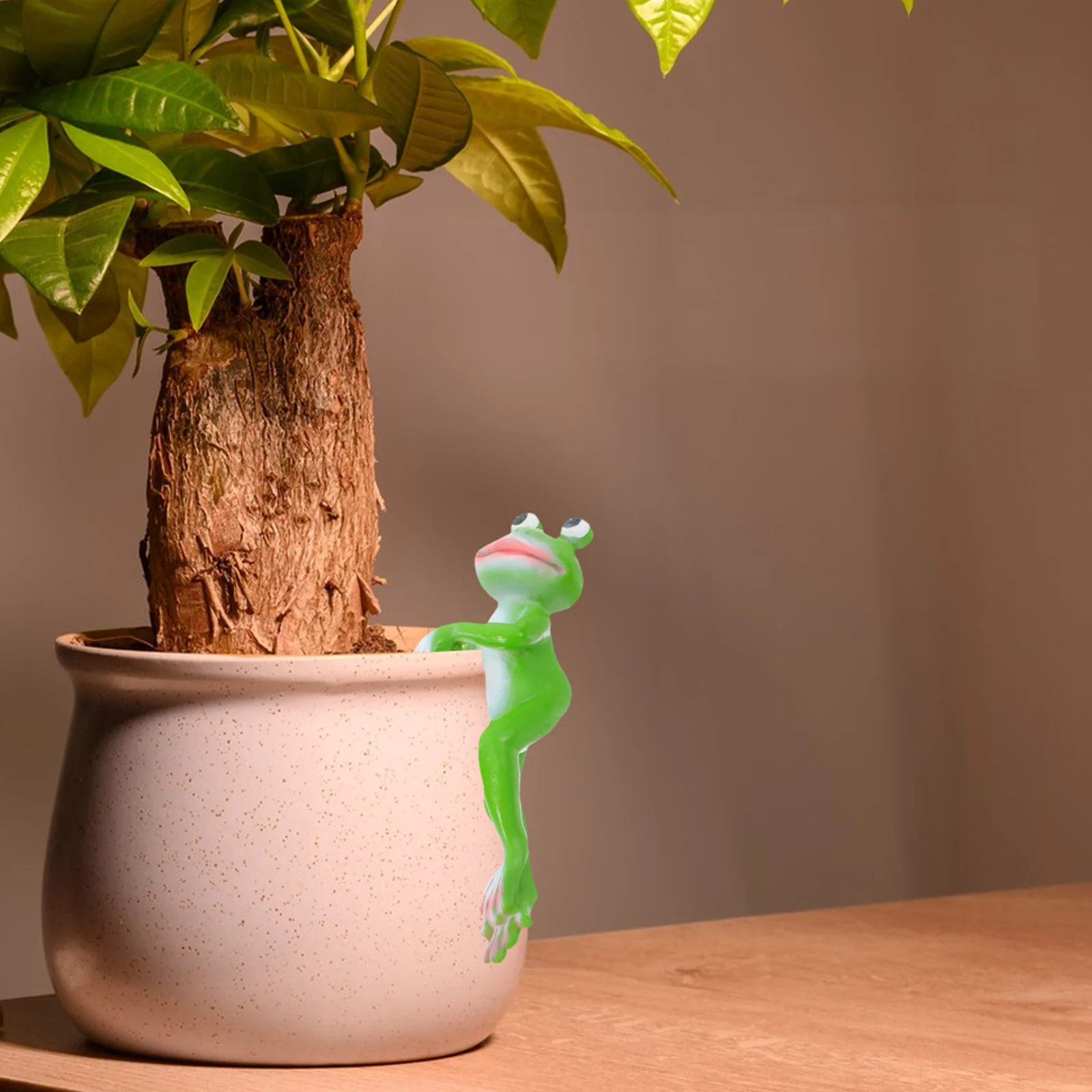 

Creative Resin Ornament Cute Hanging For Flower Pots Planters Balcony Indoor Decor Sturdy Mini Statue Garden Resin Sculpture