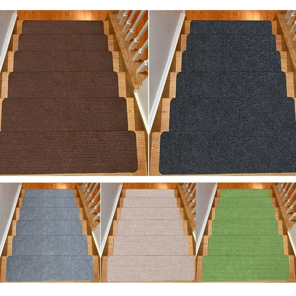 Washable Stair Anti-skid Carpet Wood Carpet Device Floor Protectors Non-Slip Solid Stair Stair Protectors Treads