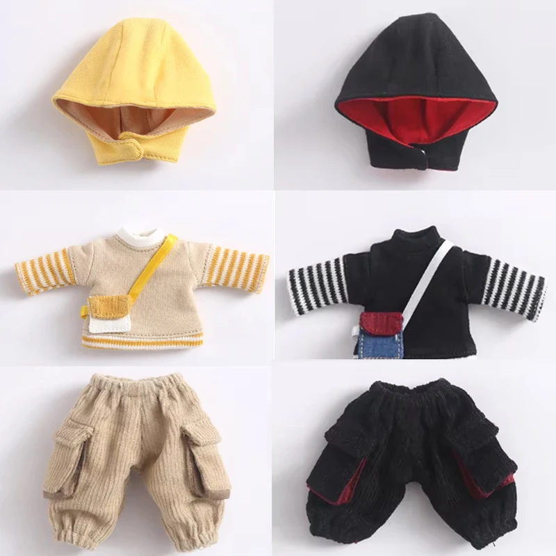 Baby Kleidung Pullover Hut Hosen für 1/12 BJD,ob11,molly, gsc,body9 puppe zubehör jungen mädchen spielzeug
