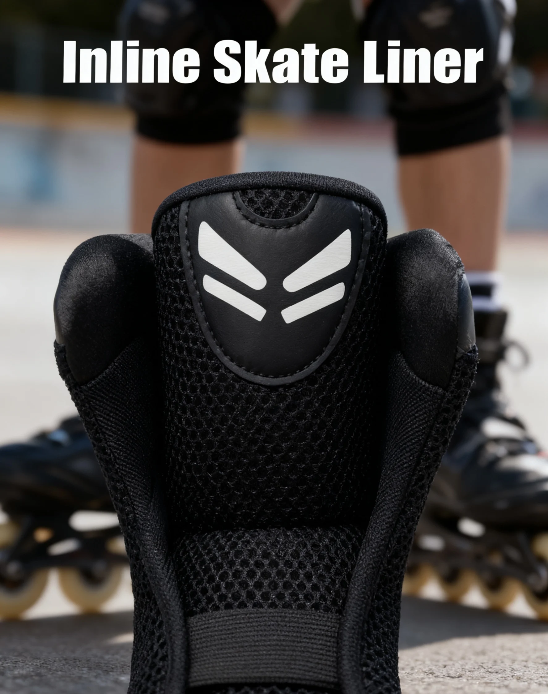 Ein Paar Universal-Rollschuh-Einlagen, abnehmbar, atmungsaktiv, stoßdämpfend, passend für Rollschuhe, Eis und Inline-Skates – Detail 7