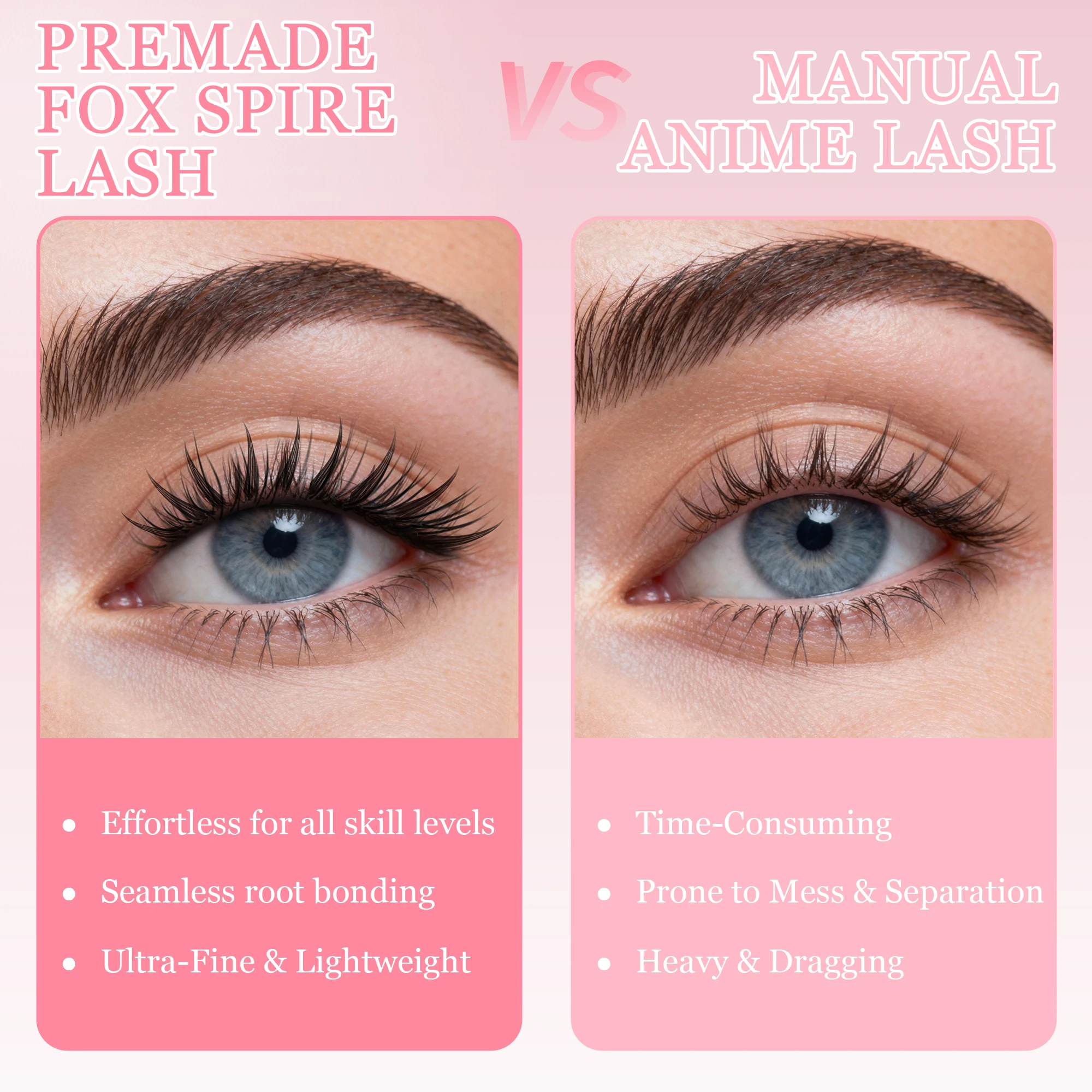 GLAMLASH الهزلي سباير رمش تمدي - مراجعة Eyelash Extension Supernatural وسعره