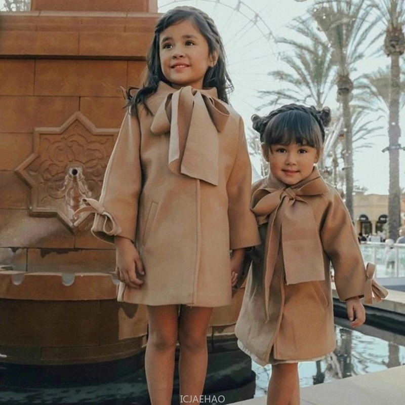 

Fashion Girls Thick Winter Coat New European Style Long Jacket Warm Kids Outerwear Toddler Girl Clothes Cold Weather Apparel