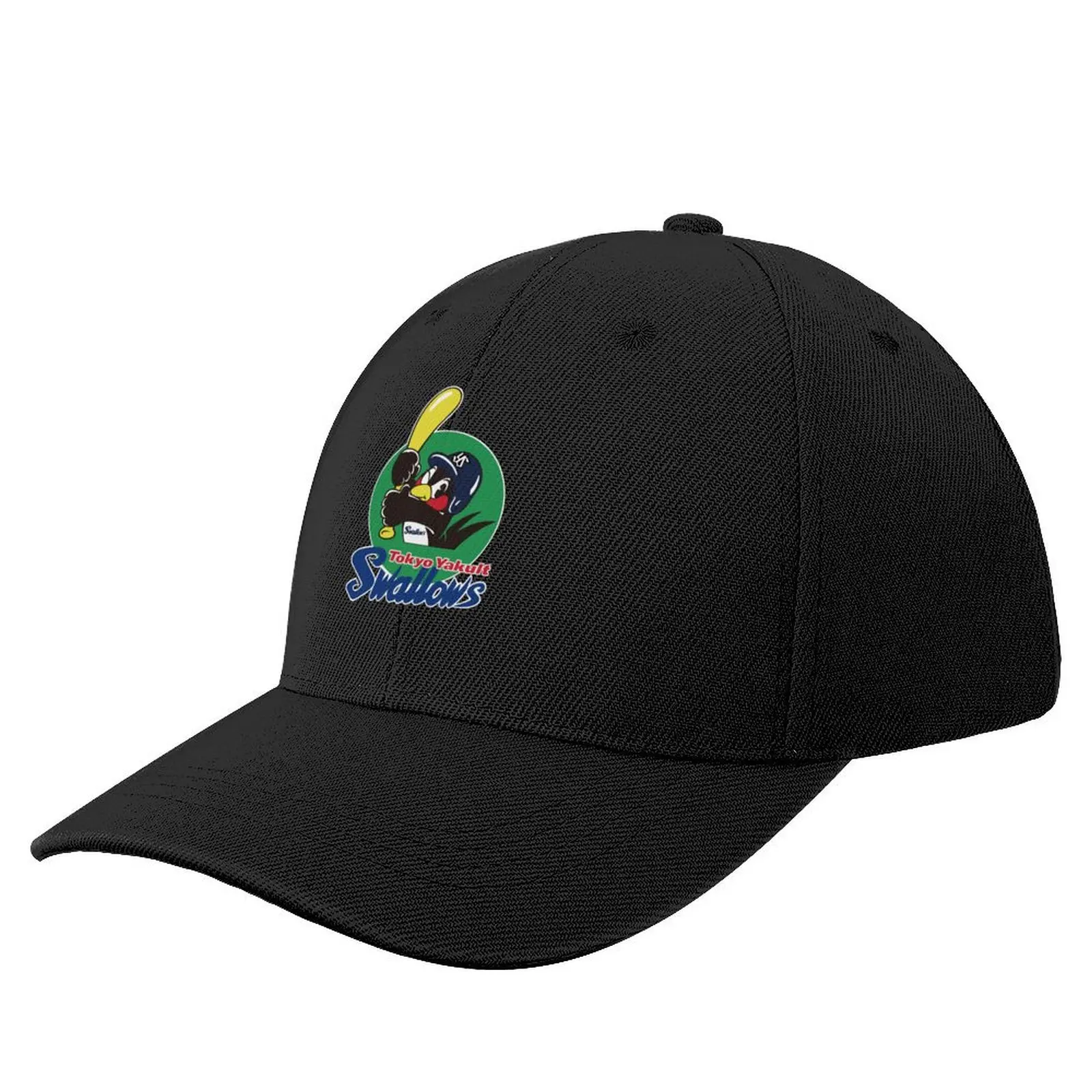 

Tokyo Yakult Swallows Logo Baseball Cap hats on offer summer hat black Caps For Men Women's