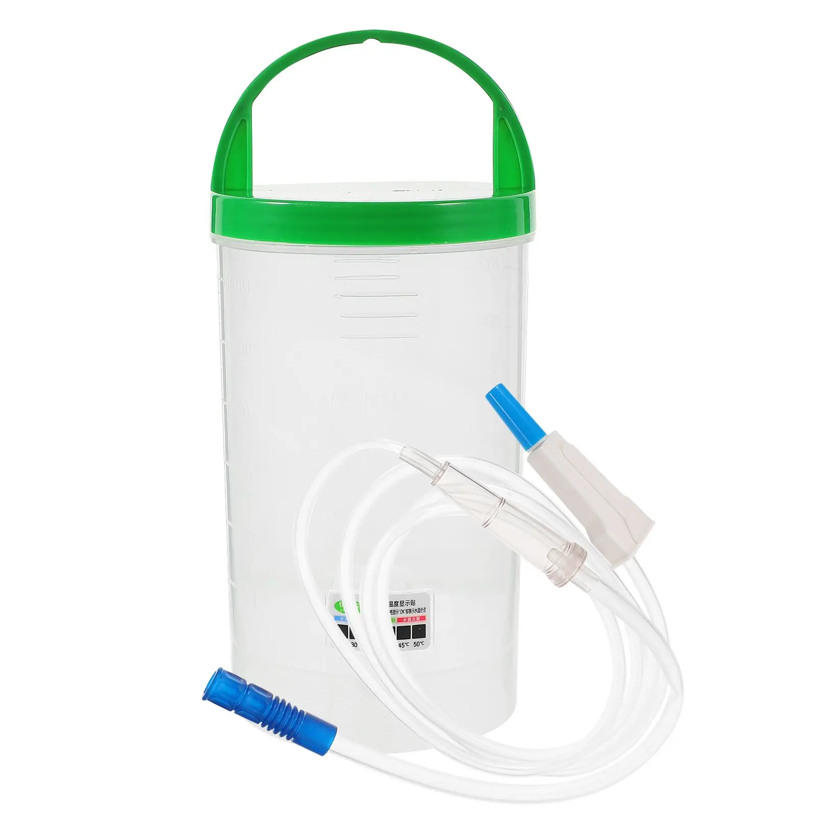 

1200ml Bucket 1 Catheter Tube PVC Material Home Use Cleaning Colon Irrigation Health Care Household