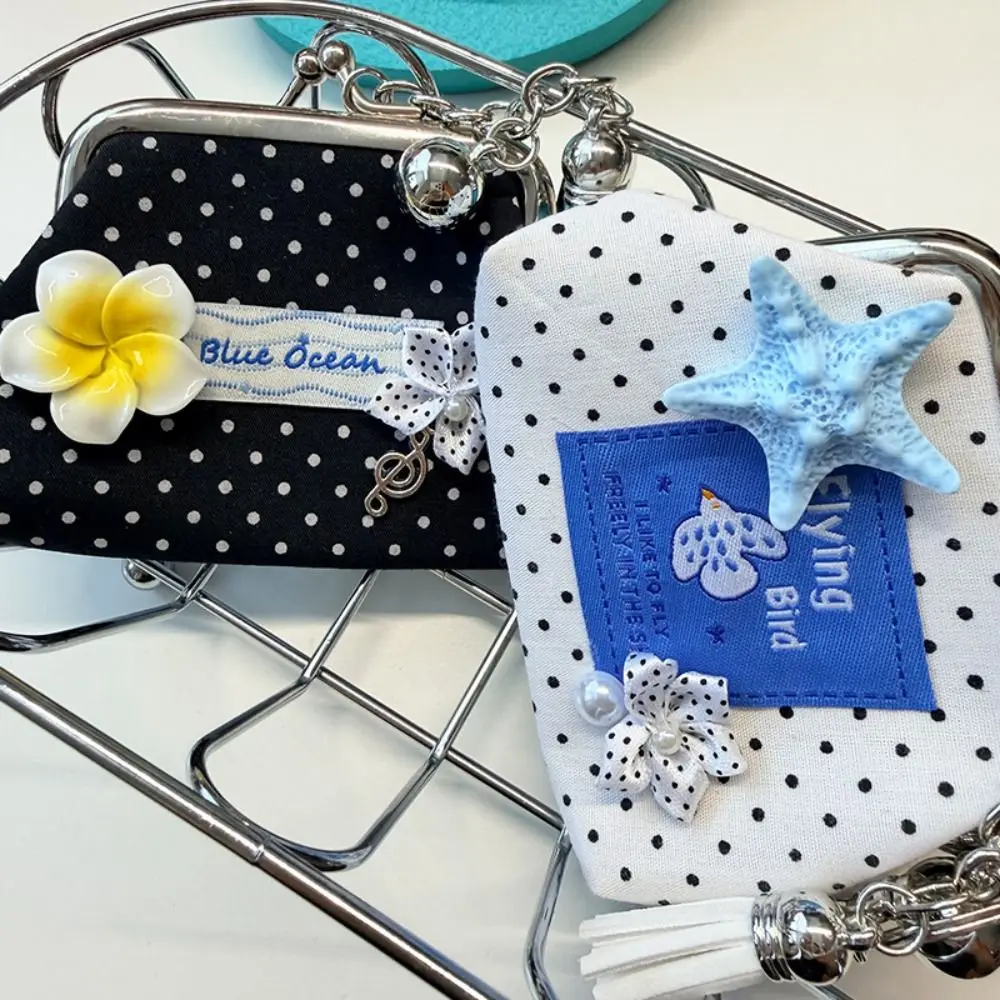 New Vintage Coin Bag Keychain Y2K Multi functional Accessory Coin Purse Canvas Handbag Decoration