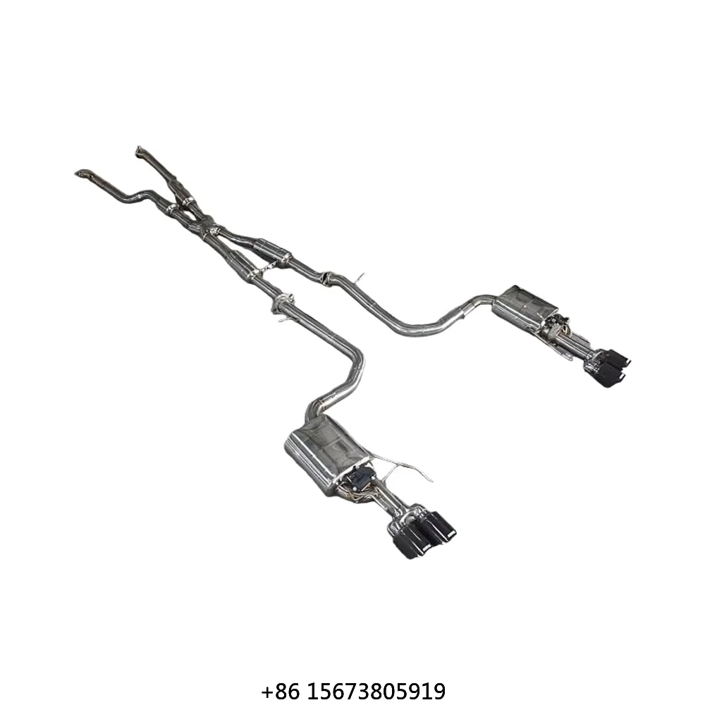 

Выхлопная система с глушителем для RC350 3.5L, высокопроизводительная, из нержавеющей стали, с клапаном управления, на заказ