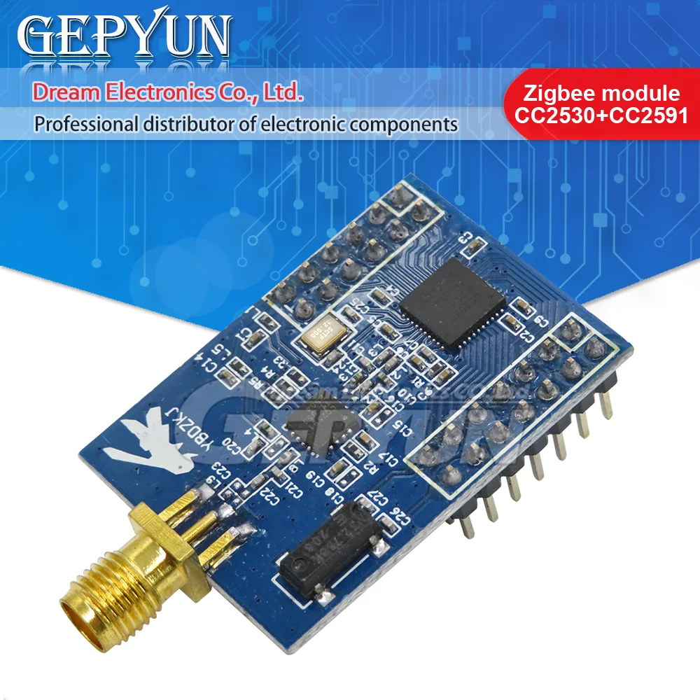 Zigbee module CC2530+CC2591 development board module Serial port wireless PA module development board CC2530 core board