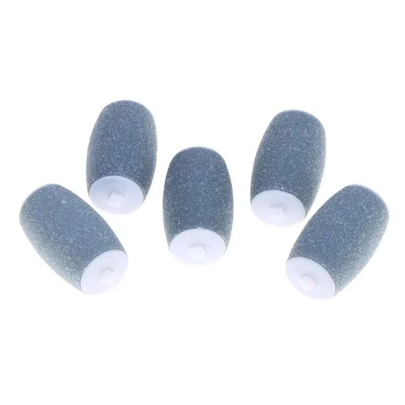 Wet Dry Use Electric Foot Scrubber Replacement Roller Heads 2/4/6/8Pcs Refills for Shower Pedicure Foot Exfoliation