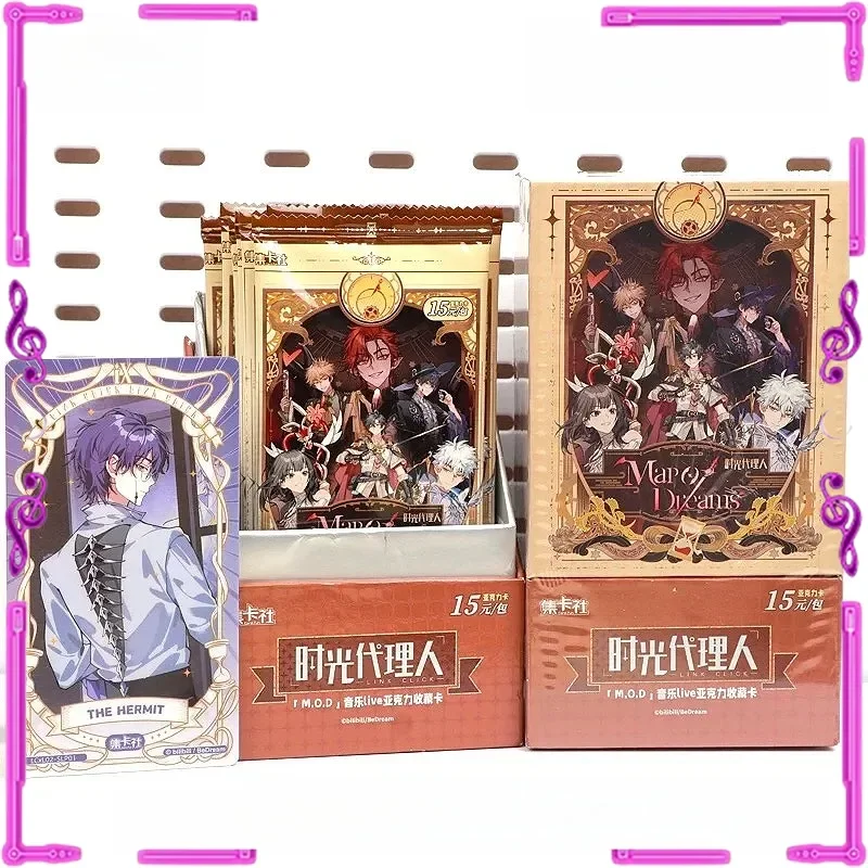 

Original Link Click Music Live Collectible Cards Mod Series Acrylic Commemorative Version Card Anime Peripherals Toy Gifts