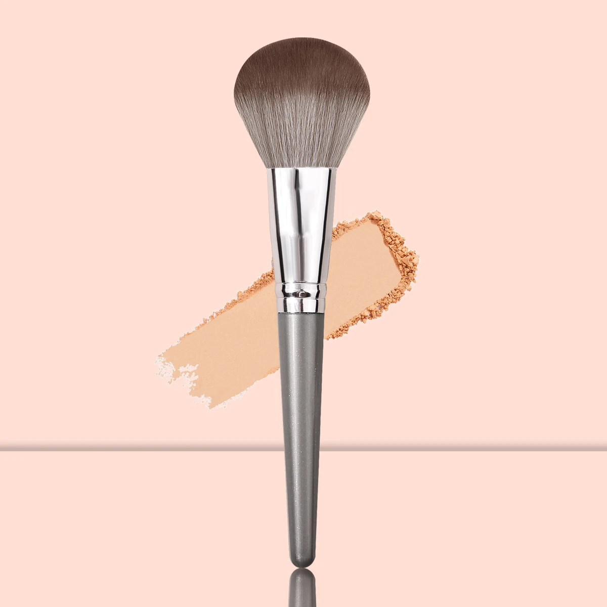 1pcs high quality fluffy soft large powder brush powder blusher brush repair brush multi-function beginner makeup brush tool