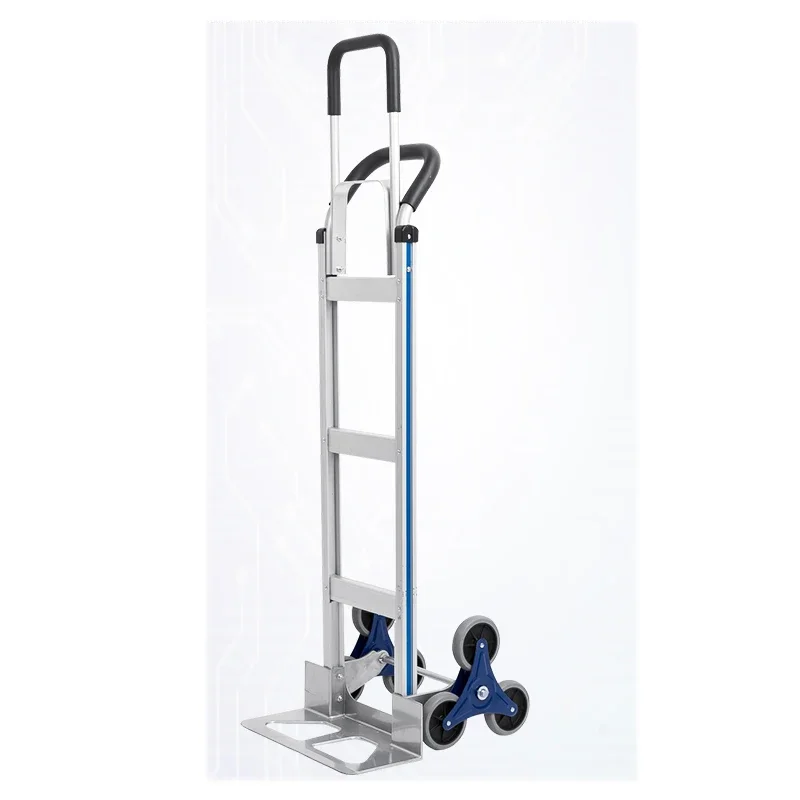 Aluminum Alloy Tiger Carts, Carts, Freight Carts, Two Wheeled Trucks, Climbing Stairs, Handcart 500 Thickened Household