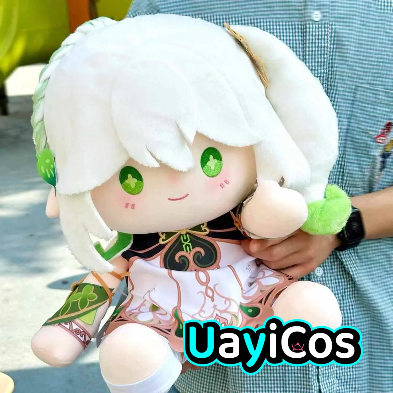 

40cm Nahida Genshin Impact Cartoon Stuffed Plushies Plush Doll Clothes Soft Pillow Anime Ornaments Cute Figure Game Toy Kids Gif
