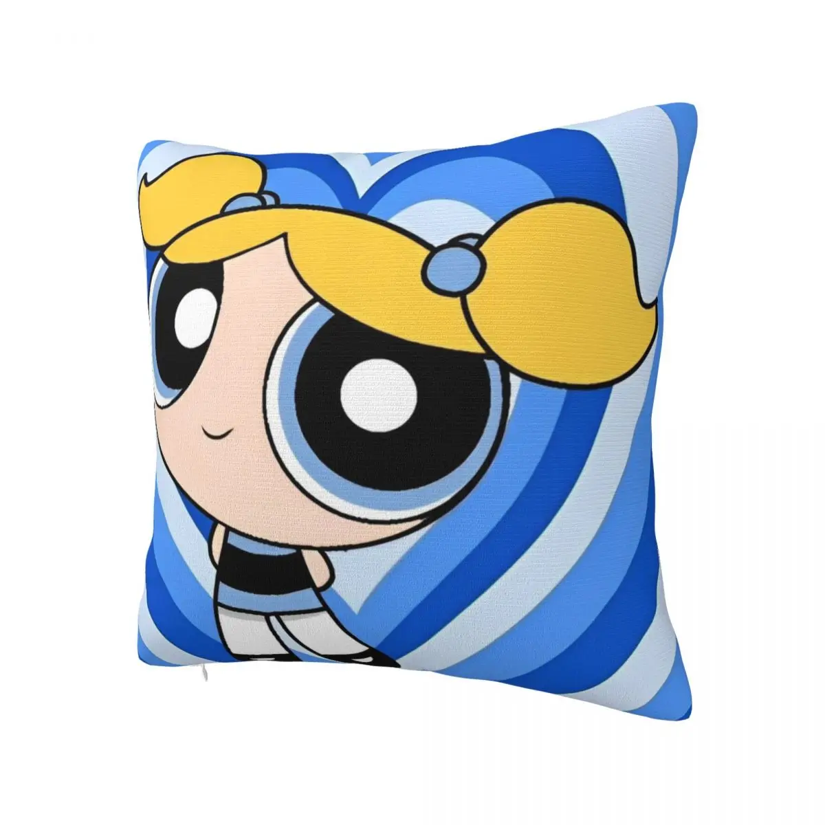 Pillow Case The Powerpuff Girls Bubbles Square Pillow Cover Funny Cushion Cover Custom DIY Pillowcases For Living Room Chair