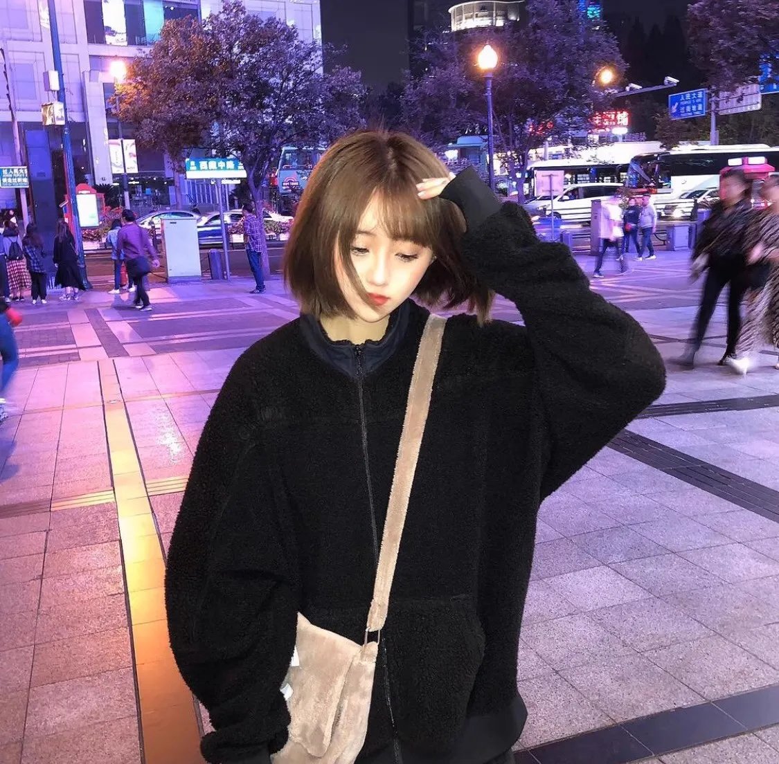 2025 CAVEMPT CE autumn and winter men's and women's loose zipper lamb wool jacket WY1470