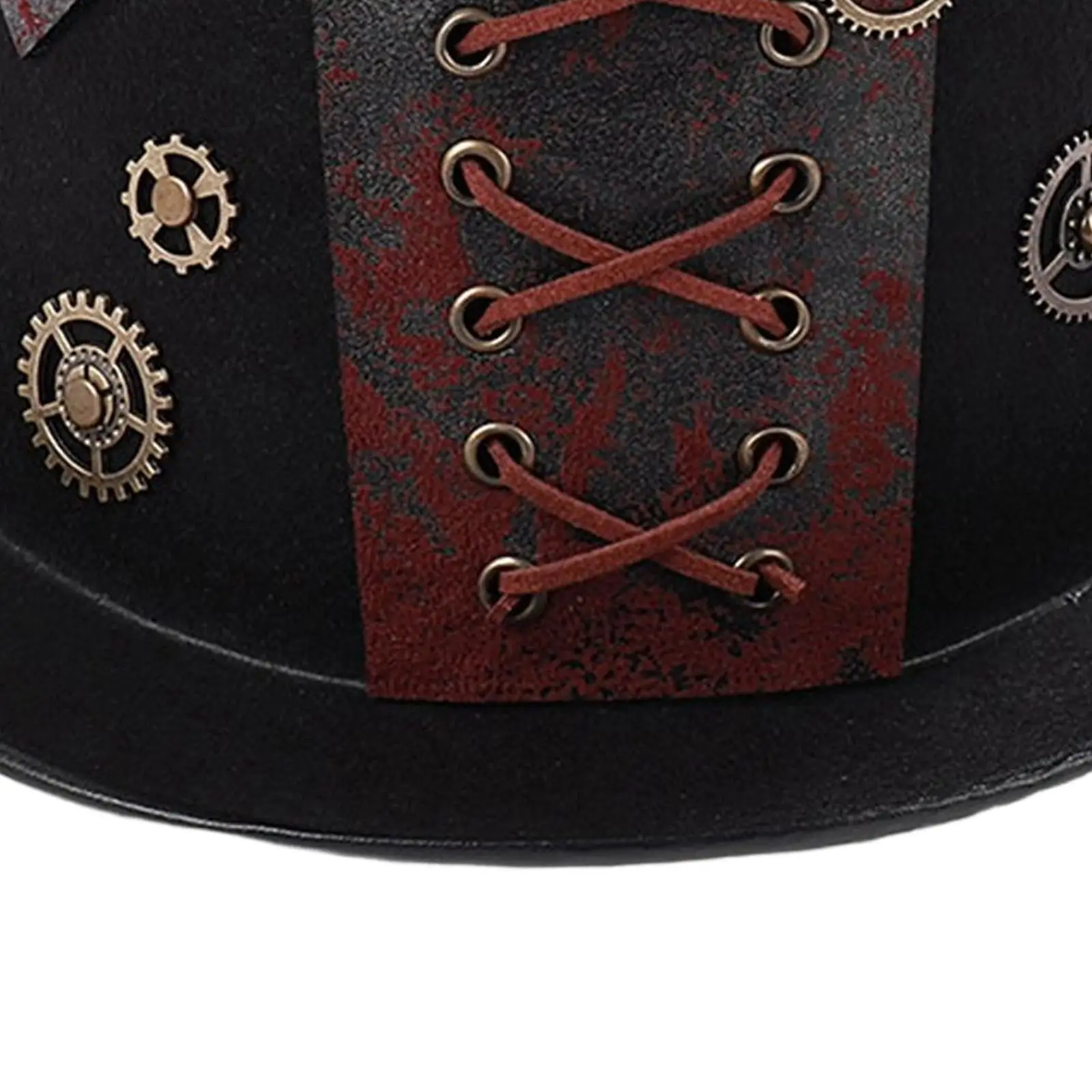 Steam Hat Magician Brim Gear Gothic Accessories Suitable for Masquerade Festival