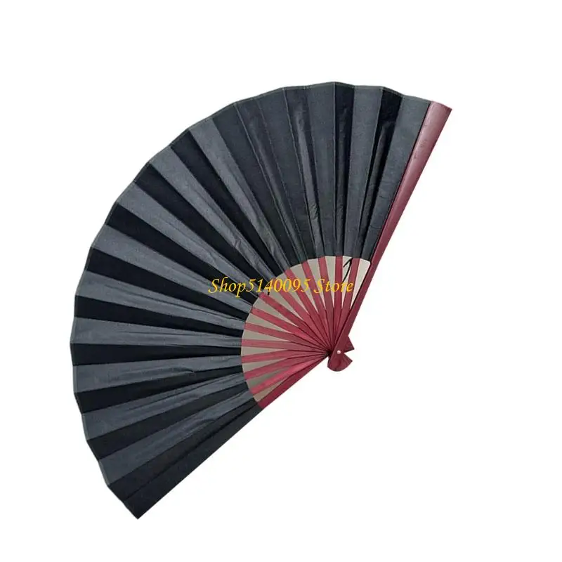 DXAE 8 polegadas Fan ventilador bambu bambu 8 polegadas ventilador mão dobrado para festas dobradas para festas