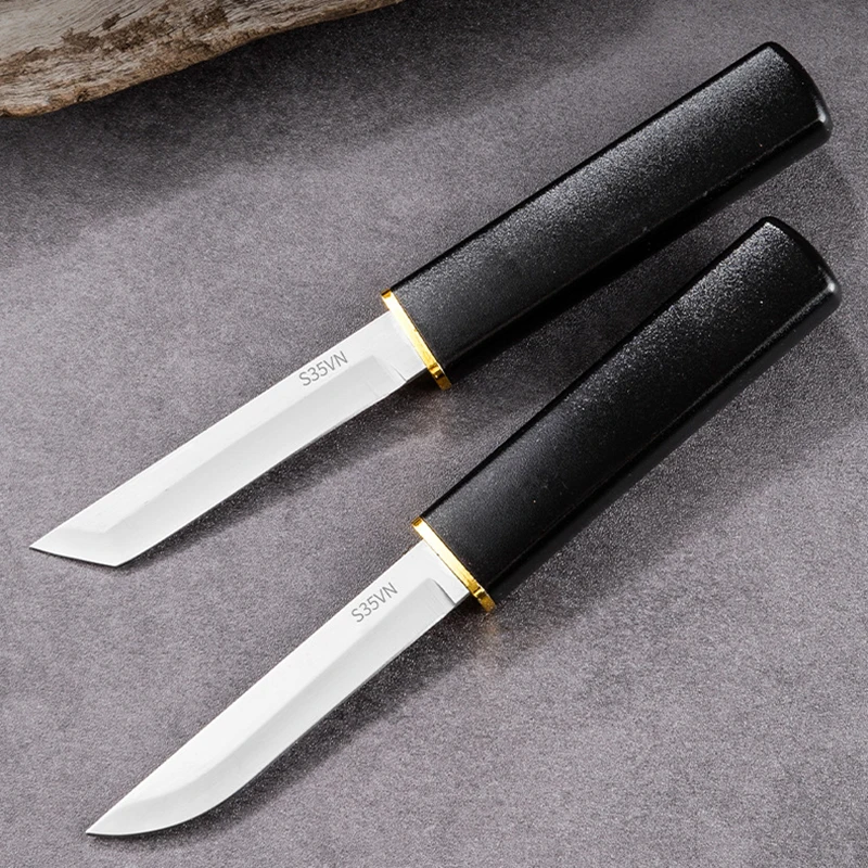 Kitchen Knives Double Knife 2-in-1Utility Knife Meat Cleaver Double-Pole Combination Peeling Boning Outdoor BBQ Fishing Knife