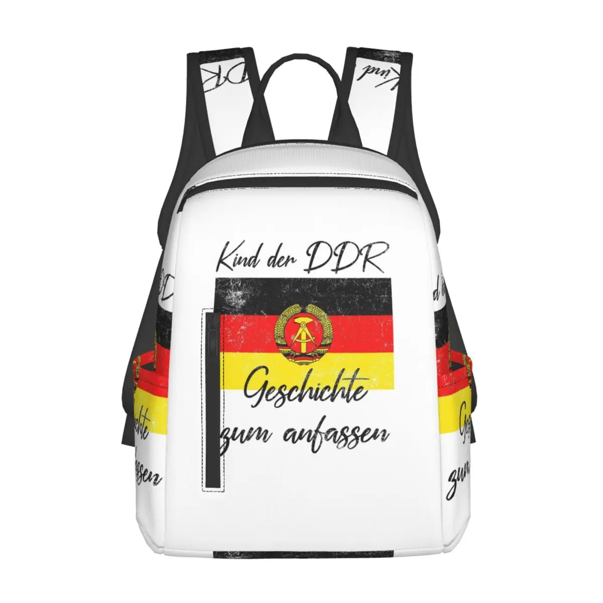 Child Of The GDR Wallfall November 9, 1989 Backpack Daypack Large Capacity Boys Girls BookBag School Bag Shoulder Bags