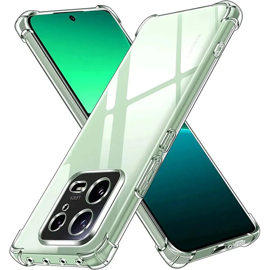 Transparent TPU Case for Xiaomi 13T Pro 12T Pro 13 Lite 11T Pro 12 Lite 11 Lite 10T Pro Phone Case Shockproof soft Cover