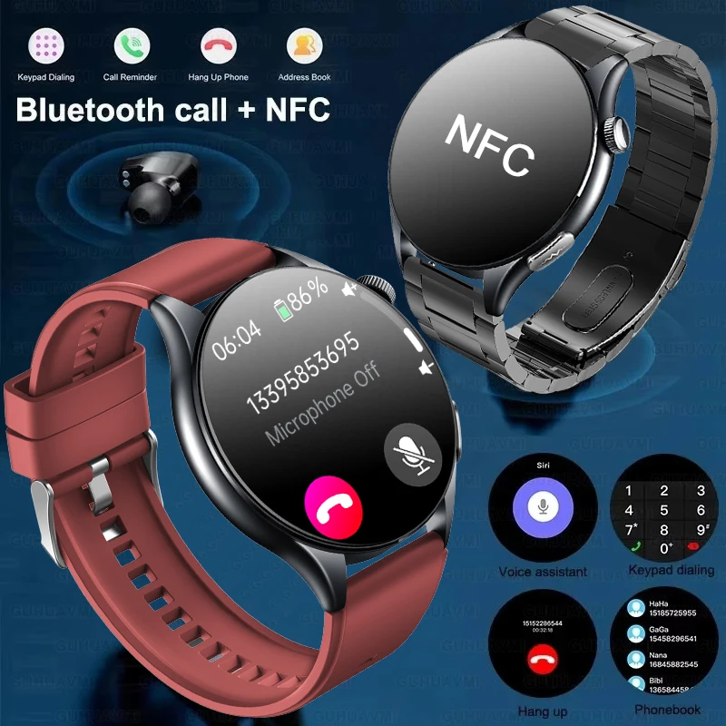 Sapphire 2026New Health managed Smart Watch Health measure Blood Fat Uric Acid Call ECG+PPG blood pressure Health Smartwatch IOS