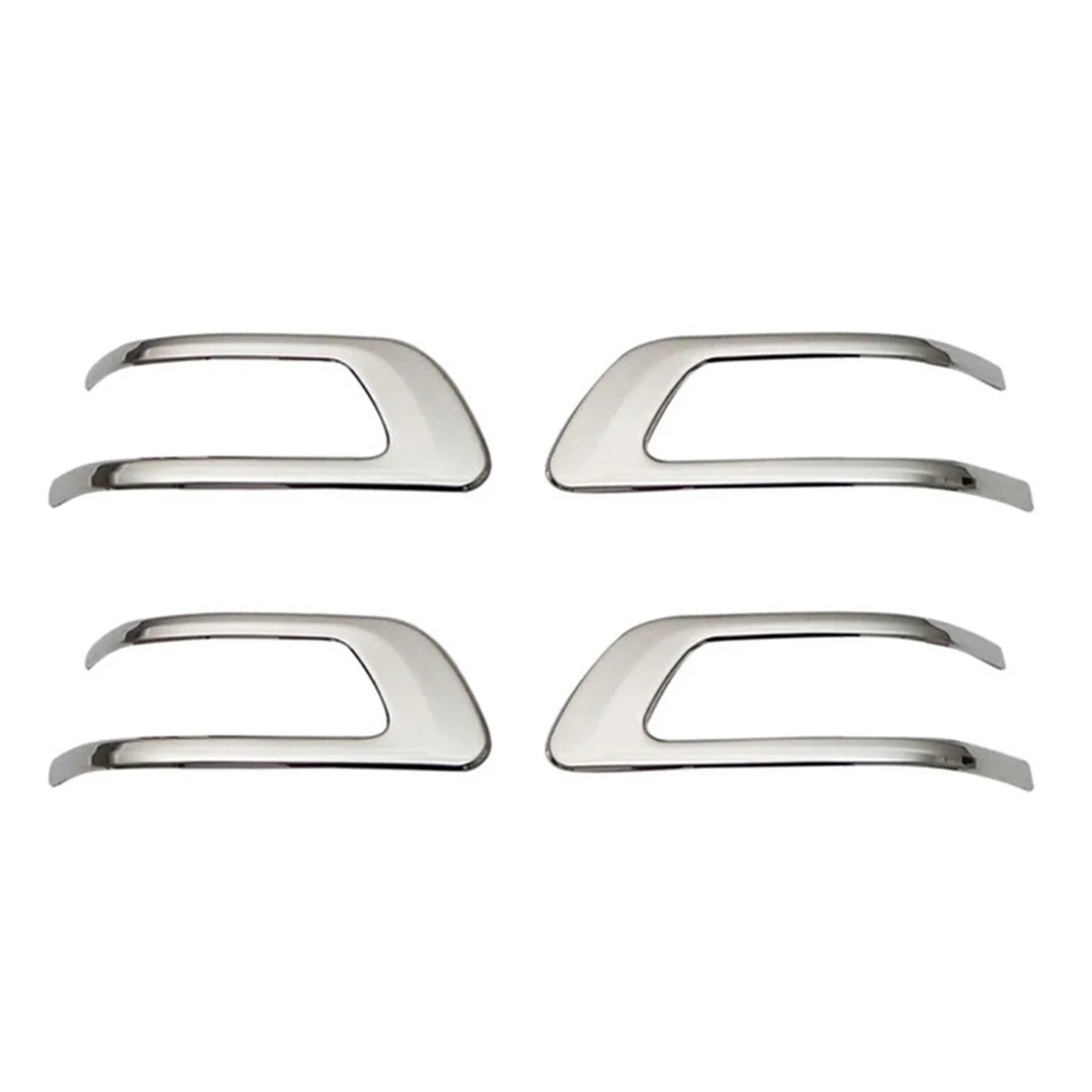 

2 пары, хромированные полосы для зеркала заднего вида