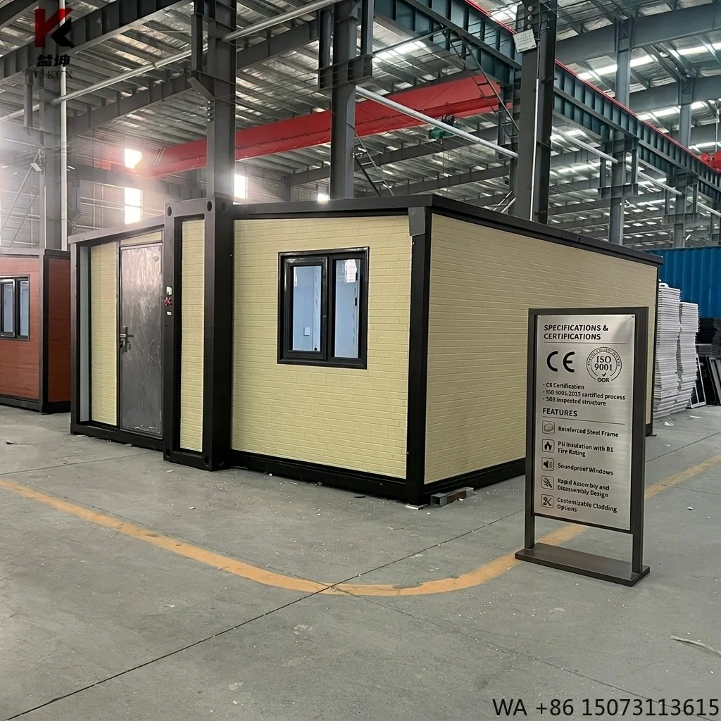 Expandable 40ft & 20ft Container Mobile Room 3 Bedroom Home Plans for Sale