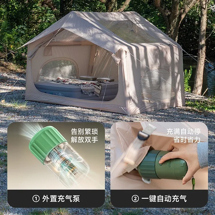 Outside the cabin Thickened camping Rainproof exquisite camping 3-4 people Park picnic