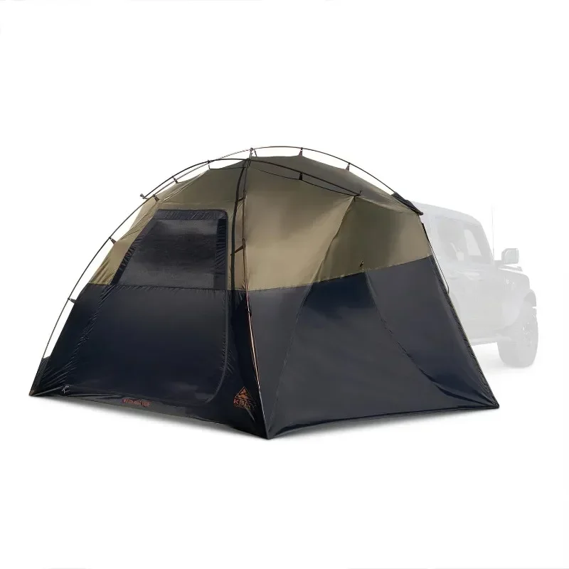 

Universal Mount Car Camping Tent Aluminum Frame, Adjustable Walls and Windows, UV Protection, Rainproof, Stuff Duffel Included