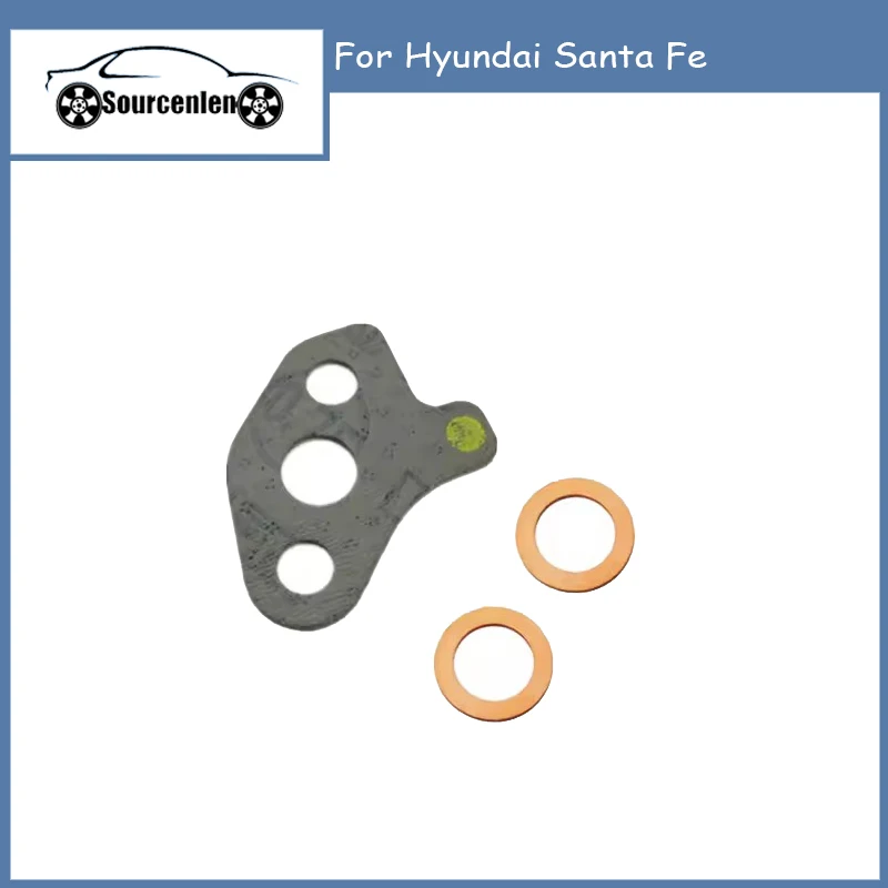 282462G400 1751210000 Новая оригинальная прокладка масляной линии турбокомпрессора OEM для Hyundai Santa Fe 282462G400 1751210000 Новая оригинальная прокладка масляной линии турбокомпрессора OEM для Hyundai Santa Fe