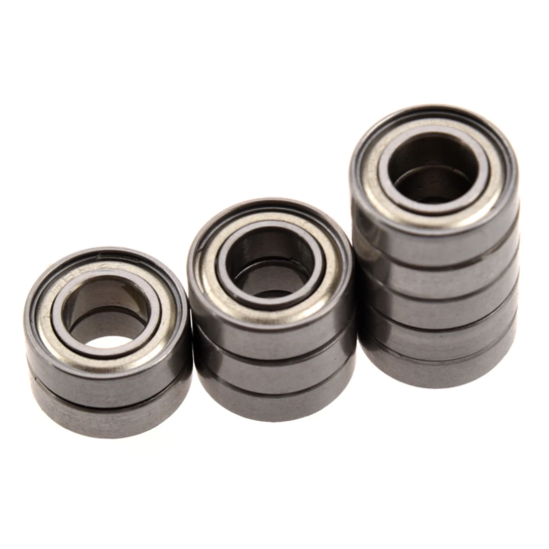 10 Pcs 698Z 8 X 19 X6mm Single Row Sealed Deep Groove Ball Bearings