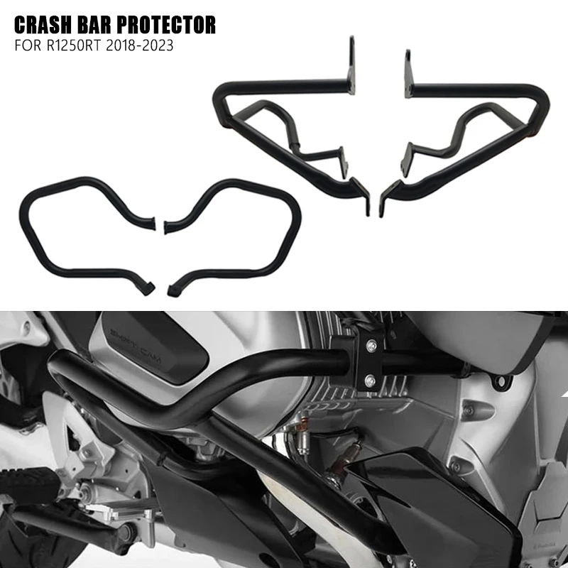 

Для BMW R1250RT передняя и задняя защита двигателя R 1250 RT R1250 RT 2018-2023 2022, боковая седельная сумка для мотоцикла, защита бампера