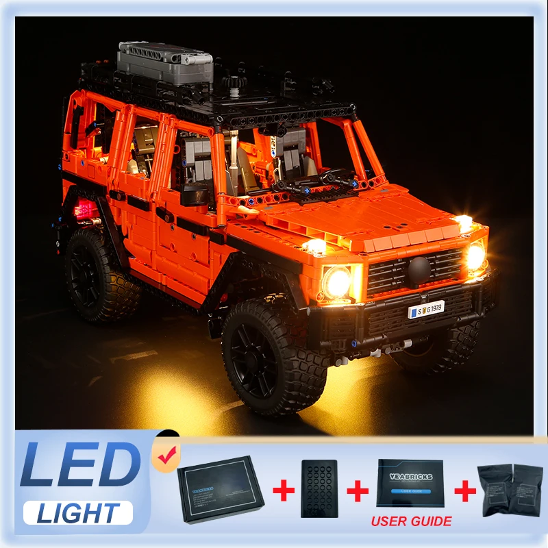 

DIY LED Light Kit For LEGO 42177 G 500 orange sport utility vehicle (Only LED Light,Without Blocks Model)