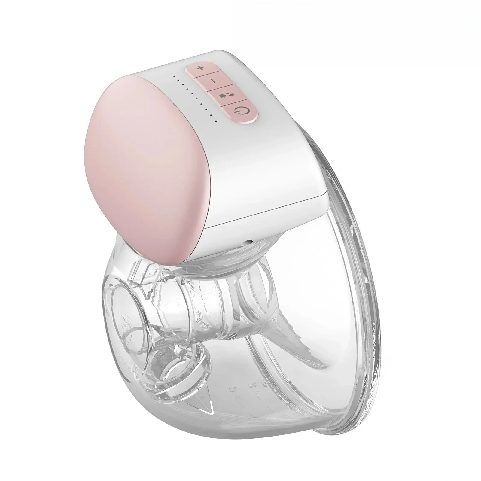 Lfor 1/2pcs Wearable Breast Pump Hands Free Electric Portable Wearable Breast Pumps BPA-free Breastfeeding Milk Collector