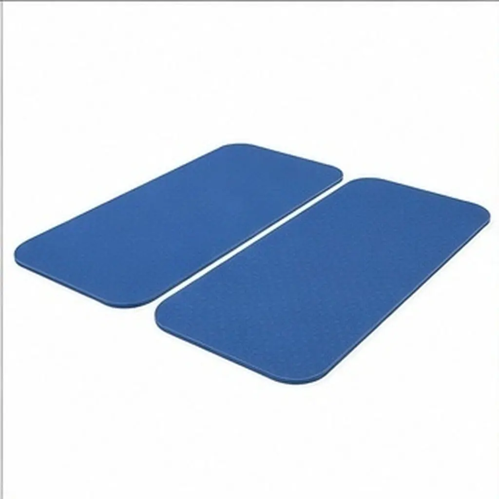 2Pcs Sewing Machine Foot Pedal Mat Non-Slip Waterproof Vibration Reduction Noise Suppression Pedal Pad for Quilting Sewing