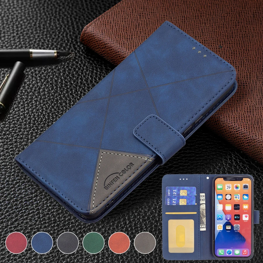 Wallte Flip Leather Case For iPhone 13 Pro Max 13 Mini 12 Pro Max 11 Pro Max SE 2020 X XR XS Max 8 Plus 7 Plus 6 6S Plus Cover