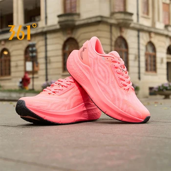 Zapatillas de correr para hombre, zapatos ligeros resistentes al desgaste, amortiguadores, transpirables, suela suave, 361 grados, 672432203