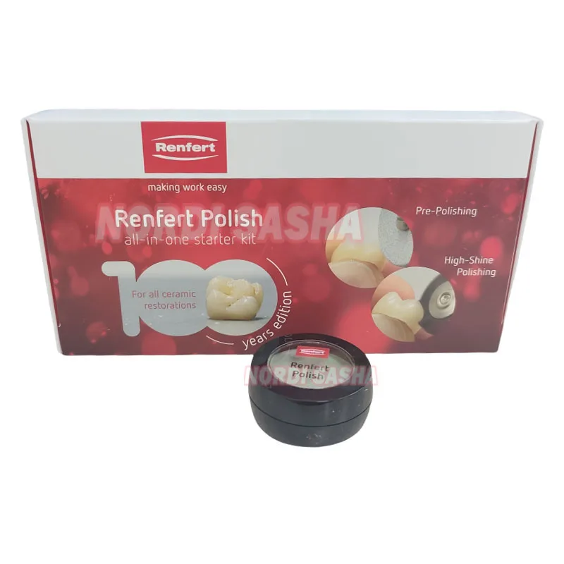 

18g Dental Renfert Universal Diamond Polishing Paste For All-Ceramic Zirconia Glass Ceramics Precious Metals Finishing