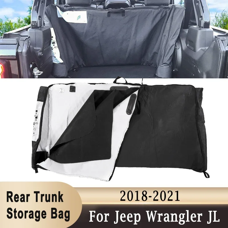 

Мягкая автомобильная сумка для хранения на крыше окна для Jeep Wrangler JL 2018-2021 2-дверная и 4-дверная 68358392AC