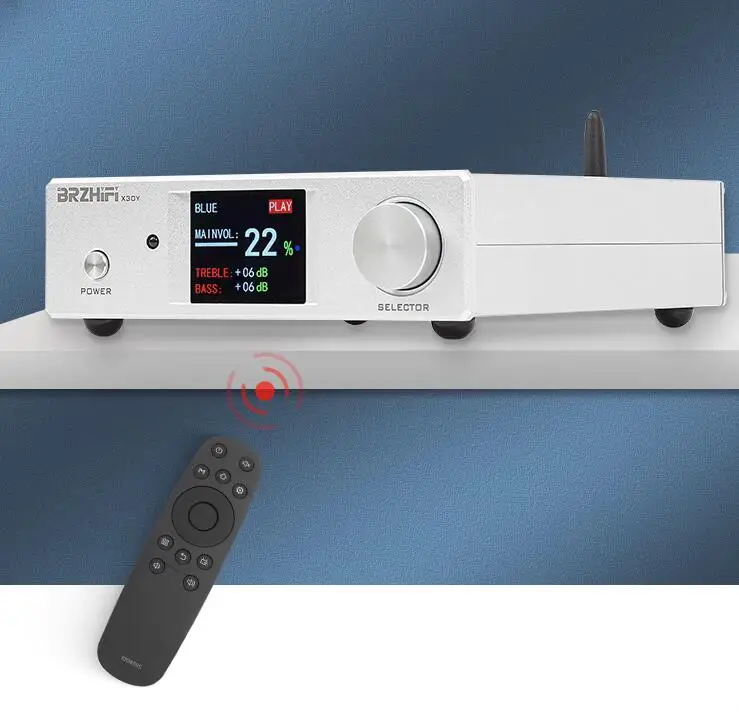 

NEW remote control X30Y TPA3255 Bluetooth 5.1 high-power hifi digital amplifier support SBC/AAC/APTX/APTX-HD/LDAC150W*2