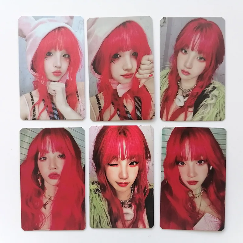 Song Yuqi 1. Mini-Album "Yuqi1" gleiche kleine Postkarte Fan-Sammel karte