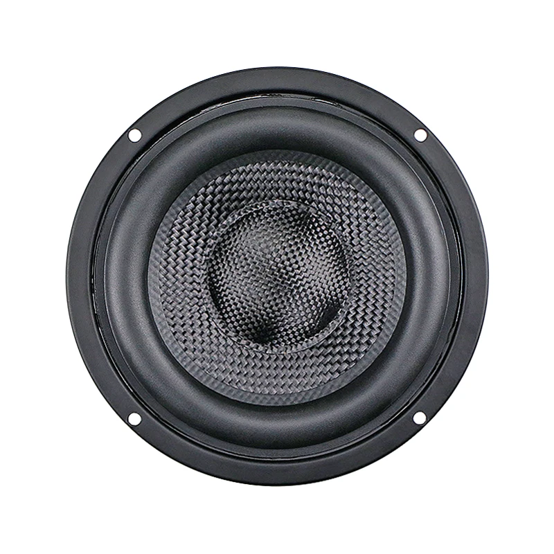 

GHXAMP 5.25-дюймовый (148 мм) сабвуфер из стекловолокна, Hi-Fi динамик для домашнего кинотеатра и автомобильной аудиосистемы, мощный, водонепроницаемый, 4 Ом, 60 Вт, 50 Гц, 1 шт.