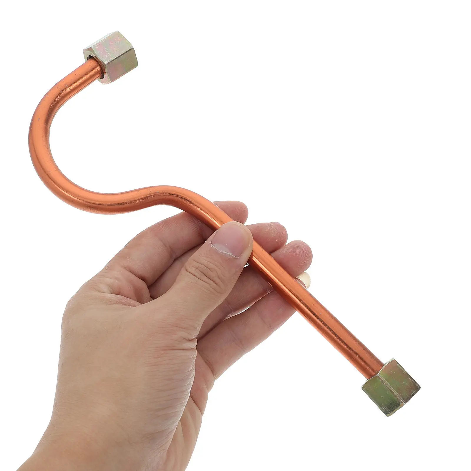 Air Compressor Aluminum Inlet Tube Replacement Short Intake Hose For Home Industrial Use Durable Lightweight Pneumatic Tool