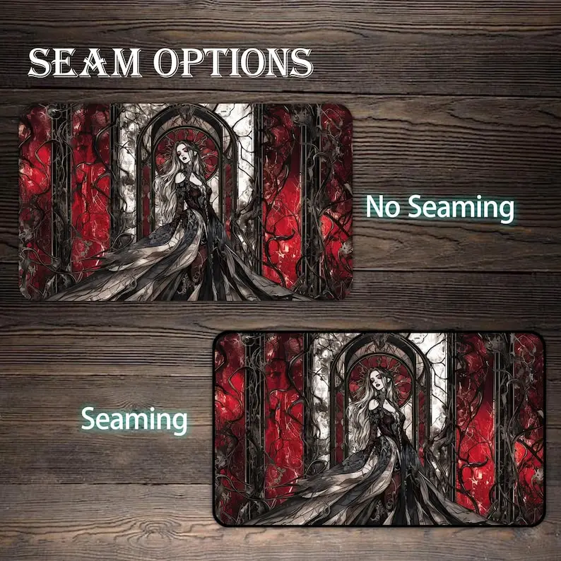 Shattered Vampire Custom Play Mat Table Top Gaming Mouse Carpet Desks Accessories Computer Mouse Mat Desktop