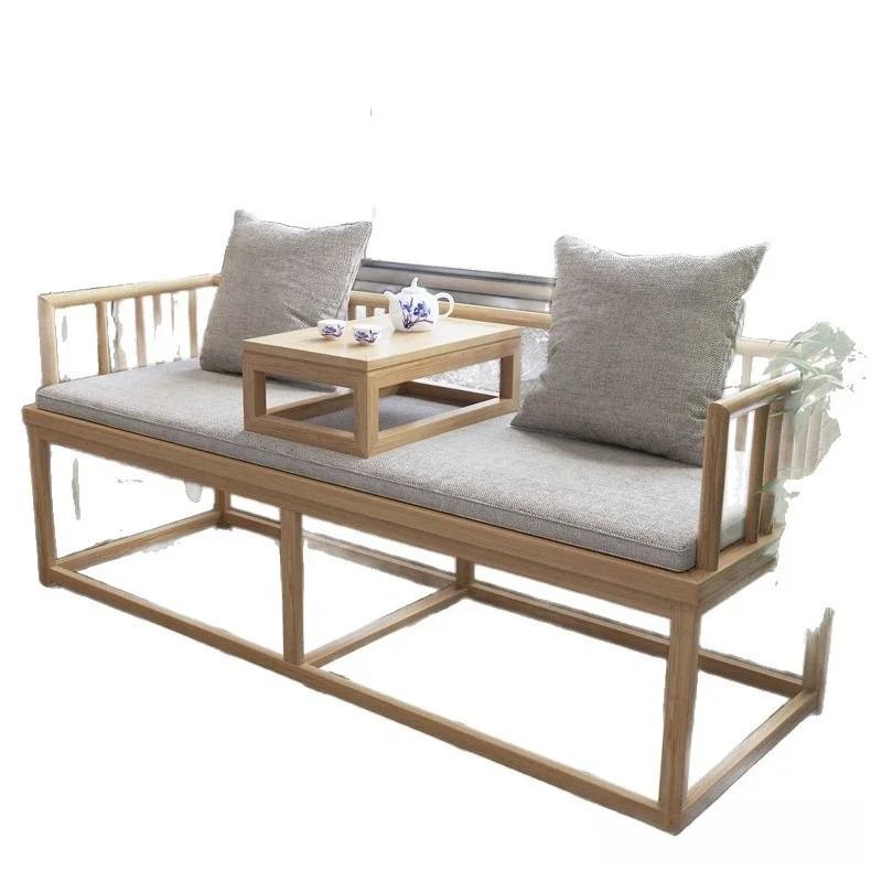 

Arhat bed tea table and chair combination, new Chinese-style home office sofa Kung fu tea table