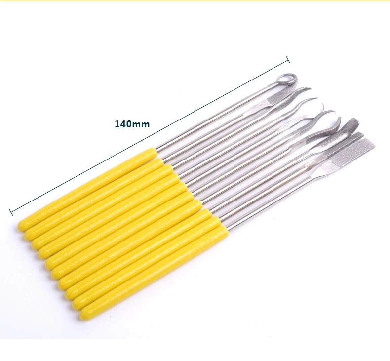 Grade First-Class BF90 Special-Shaped Diamond File 10-Piece Stone Combination