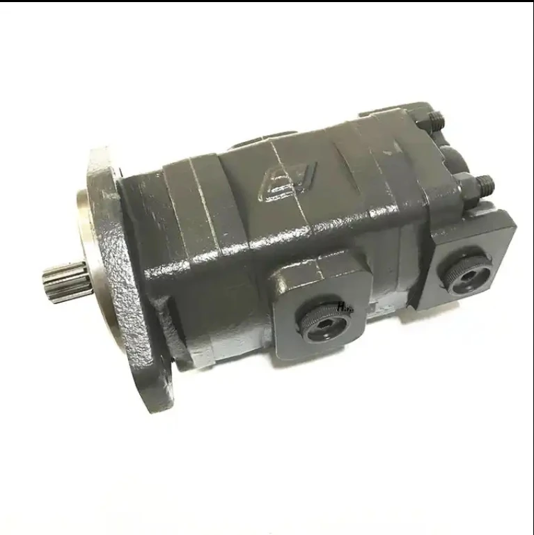 Excavator loader single hydraulic gear pump  Gear pump 705-56-26030 for crane LW250-5