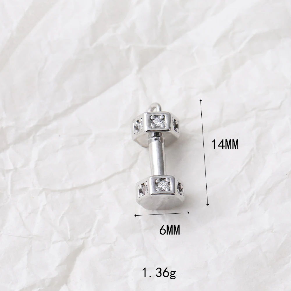 تصميم ودي 30 قطعة نتائج ومكونات المجوهرات/قلادة ذاتية الصنع/صناعة يدوية/طلاء الذهب الحقيقي/إكسسوارات الأقراط # 194979