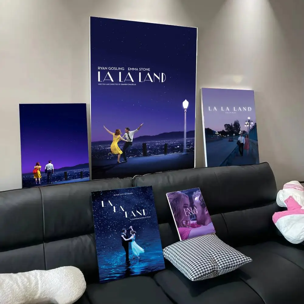 Movie L-La La Land Poster Modern  Wall Art Aesthetic Minimalist Bedroom Decor Cafe Home Gift
