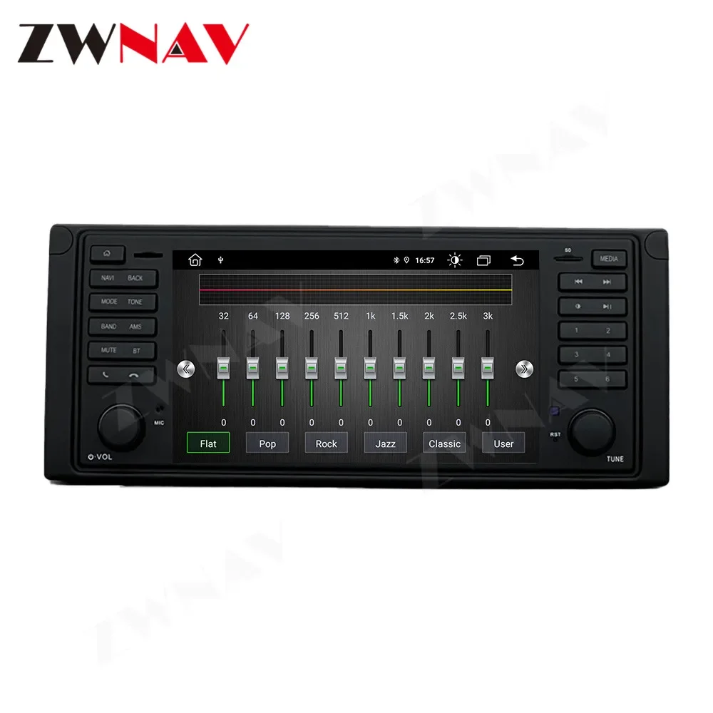 8 Core 7 Inch for BMW E39 Android 12 Car Radio Auto Touch Screen No DVD GPS Navigation Wireless Carplay Stereo Multimedia Player